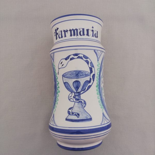Albarelo Escudo Farmacia1 ceramica de muel ceramica rubio