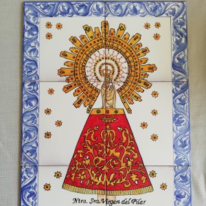 Virgen del Pilar-ceramica-rubio-ceramica-de-muel