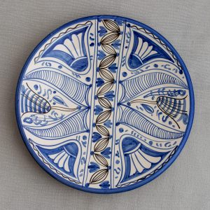 Plato decorativo ceramica de muel ceramica rubio 3